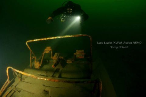 Wyjazd nad jezior Łęsk w Kulca