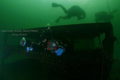 Wyjazd nad jezior Łęsk w Kulca