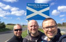 Zdjęcia z wyjazdu wrakowego do Eyemouth w Szkocja