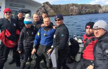 Zdjęcia z wyjazdu wrakowego do Eyemouth w Szkocja