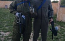 Zdjęcia ze strzelaniny na kulki z farbą