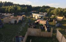 Zdjęcia ze strzelaniny na kulki z farbą