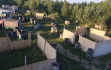 Zdjęcia ze strzelaniny na kulki z farbą