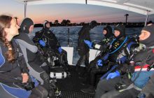 Zdjęcia z wyjazdu na wrak Groźny Nocą