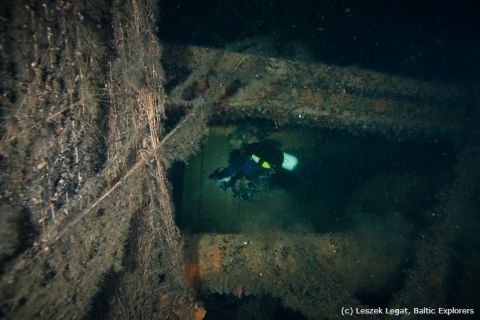 Nurkowanie wrakowe - Franken