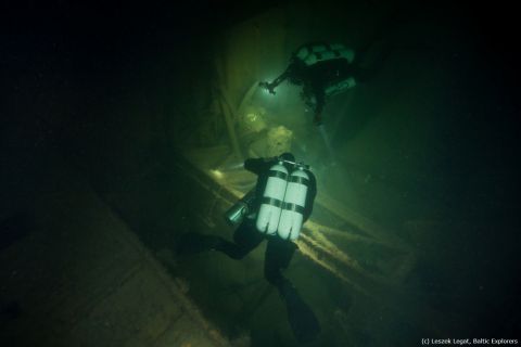 Nurkowanie wrakowe - Franken