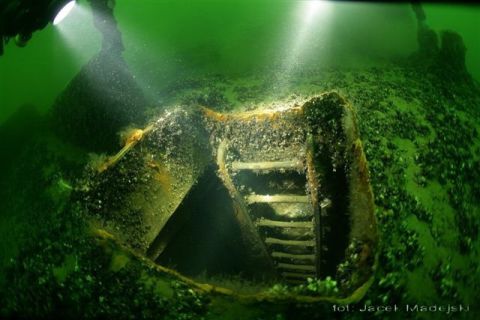 Nurkowanie wrakowe Ślązak / Groźny