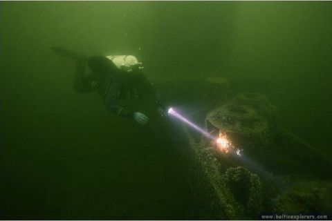 Nurkowanie wrakowe Ślązak / Groźny