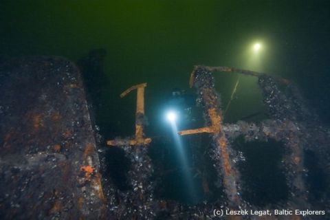Nurkowanie wrakowe Trałowiec/Ślązak
