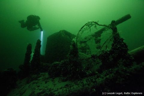 Nurkowanie wrakowe Trałowiec/Ślązak