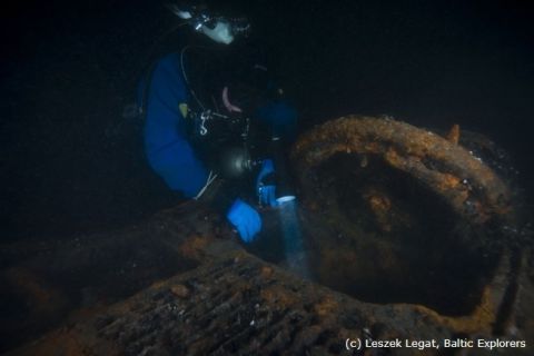 Nurkowanie wrakowe Trałowiec/Ślązak