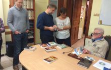 Zdjęcia ze spotkania z Panem Andrzejem Perepeczko