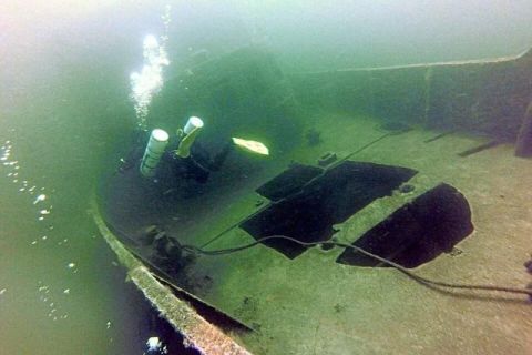 Zanurkuj na Wraku ORP Bryza