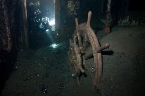 Nurkowanie wrakowe Trałowiec/Kuter Jastarnia