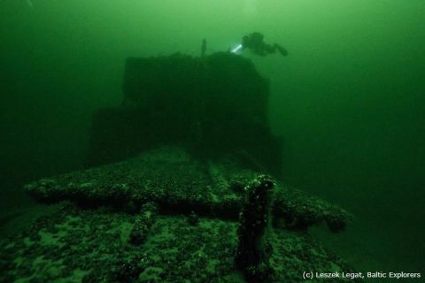 Nurkowanie wrakowe Trałowiec/Kuter Jastarnia