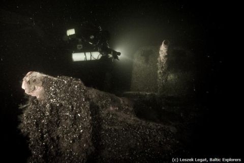 Nurkowanie wrakowe Trałowiec/Kuter Jastarnia