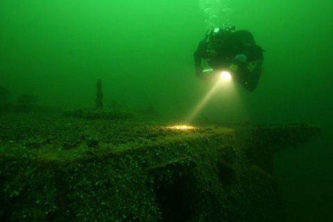Nurkowanie wrakowe Trałowiec/Kuter Jastarnia