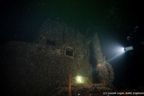 Nurkowanie wrakowe Trałowiec/Kuter Jastarnia