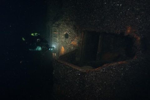 Nurkowanie wrakowe Trałowiec/Kuter Jastarnia