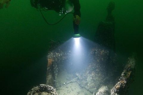 Nurkowanie wrakowe BN Kuter Jastarnia i Ślązak ORP 304