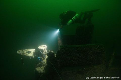 Nurkowanie wrakowe BN Kuter Jastarnia i Ślązak ORP 304