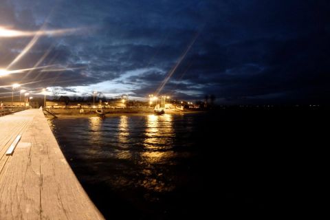 Nurkowanie obok Mola w Mechelinkach