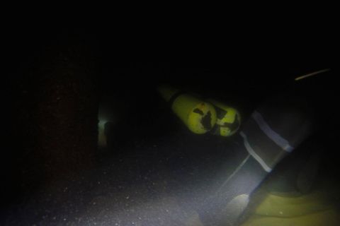 Nurkowanie obok Mola w Mechelinkach