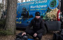 Nurkowanie Ścianka Wdzydze Kaszuby