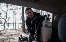 Nurkowanie Ścianka Wdzydze Kaszuby