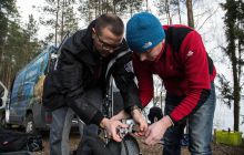 Nurkowanie Ścianka Wdzydze Kaszuby