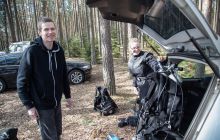 Nurkowanie Ścianka Wdzydze Kaszuby