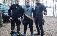 Nurkowanie Ścianka Wdzydze Kaszuby