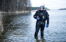 Nurkowanie Ścianka Wdzydze Kaszuby