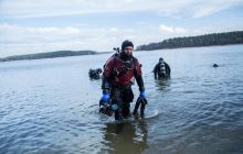 Nurkowanie Ścianka Wdzydze Kaszuby