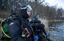 Nurkowanie Ścianka Wdzydze Kaszuby