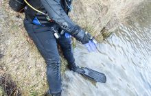 Nurkowanie Ścianka Wdzydze Kaszuby