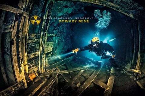 Nurkowanie w Sztolni Kowary