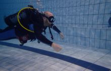 Nurkowe na Basenie MOSiR-u na Chełmie 