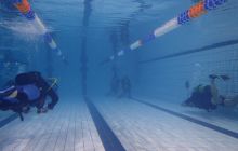 Nurkowe na Basenie MOSiR-u na Chełmie 