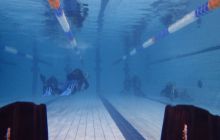 Nurkowe na Basenie MOSiR-u na Chełmie 