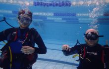 Nurkowe na Basenie MOSiR-u na Chełmie 