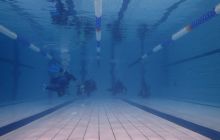 Nurkowe na Basenie MOSiR-u na Chełmie 