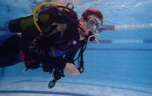 Nurkowe na Basenie MOSiR-u na Chełmie 