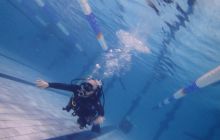 Nurkowe na Basenie MOSiR-u na Chełmie 