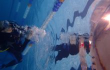 Nurkowe na Basenie MOSiR-u na Chełmie 