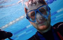 Nurkowe na Basenie MOSiR-u na Chełmie 