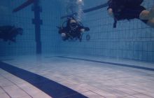 Nurkowe na Basenie MOSiR-u na Chełmie 