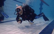 Nurkowe na Basenie MOSiR-u na Chełmie 