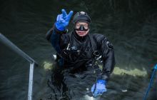 Zdjęcia z nurkowania w Kamieniołomach w Niemczech 