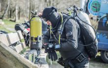 Zdjęcia z nurkowania w Kamieniołomach w Niemczech 